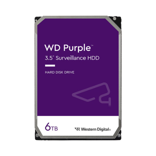 Hard Disk Western Digital 6Tb 5.4krpm WD64PURZ Purple 64Mb Cache