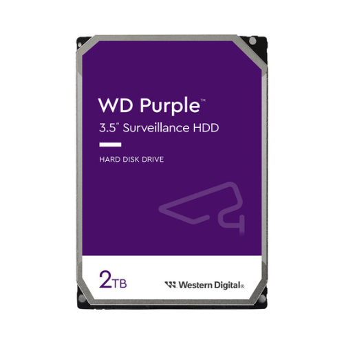 Hard Disk Western Digital 2Tb 5.4krpm WD23PURZ Purple 64Mb Cache