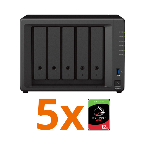 Synology NAS DS1522+ 5 discos