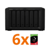 Synology NAS DS1621+ 6 discos
