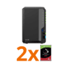Synology NAS DS224+ 2 discos