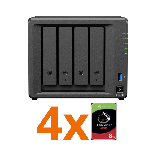Synology NAS DS925+ 4 discos