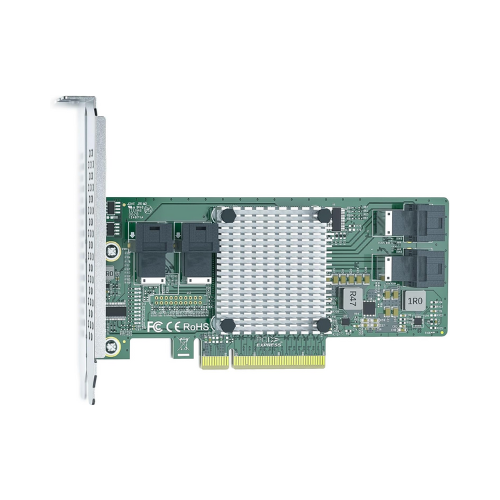 Placa Controladora 10Gtek PEX8724 PCIe 3.0 x8 para 4xSFF-8643